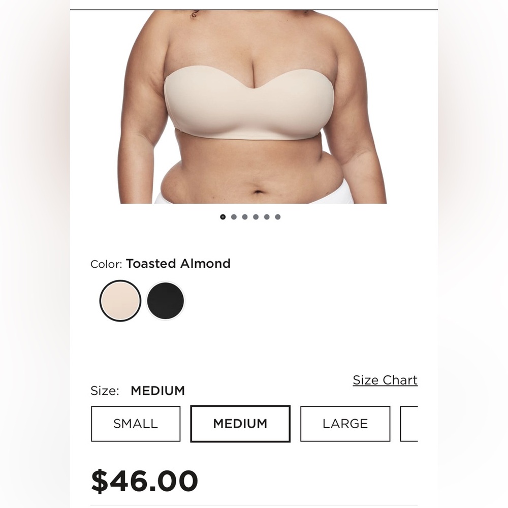 Warner's Bandeau in Toasted Almond